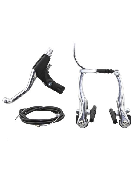 Alloy Front V-Brake W/Lever 408 Chrome.